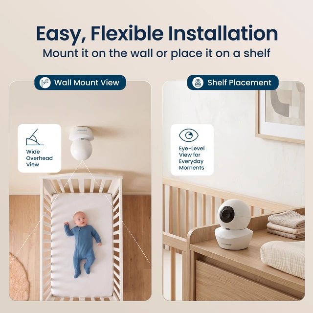 Alt view image 5 of 7 - Replacement Add-On Camera for Video Baby Monitor HDS2, Will Work Only with HDS2 Monitors, Requires HDS2 Parent Unit to Operate