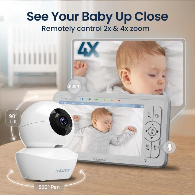 Alt view image 6 of 7 - Replacement Add-On Camera for Video Baby Monitor HDS2, Will Work Only with HDS2 Monitors, Requires HDS2 Parent Unit to Operate