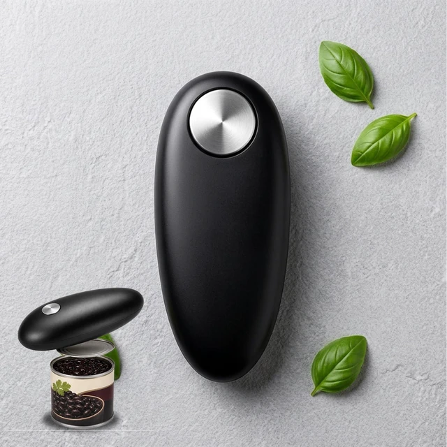 Main image of Electric Can Opener Automatic, One Touch Operated Can Opener for Seniors with Arthritis, Fits All Can Sizes Smooth Edge Food Safe Kitchen Gadgets