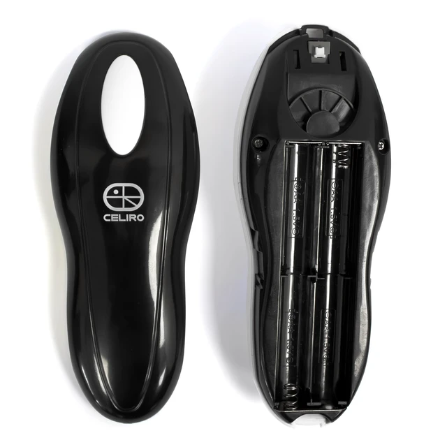 Alt view image 3 of 5 - A1 Electric Can Opener Smooth Edge Tin Opener with Easy-Touch Start & Stop, Ergonomic, Compact & Cordless Design - Black