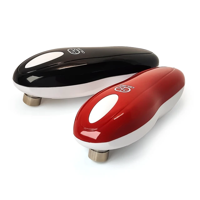 Alt view image 5 of 5 - A1 Electric Can Opener Smooth Edge Tin Opener with Easy-Touch Start & Stop, Ergonomic, Compact & Cordless Design - Black