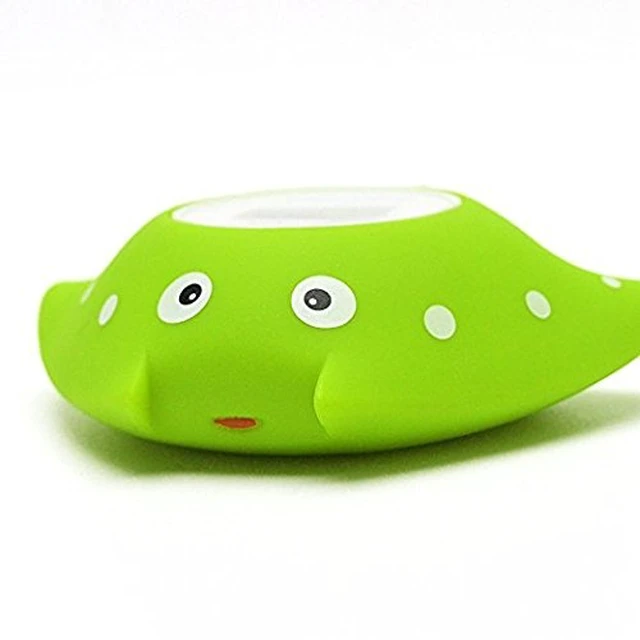 Alt view image 5 of 7 - Baby Bath Thermometer with Room Thermometer FDTH-V0-22 New Upgraded Sensor Technology for Baby Health Bath Tub Water Temperature Floating Toy (Green)