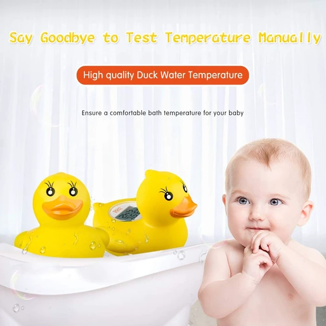 Alt view image 5 of 7 - Baby Bath Thermometer, Safety Water Temperature Monitor, Lady Duck | Digital Water & Room Thermometer, Bath Timer, Infant Floating Toy, Hot Cold Color Alert, Accurately, Baby Bath Essentials