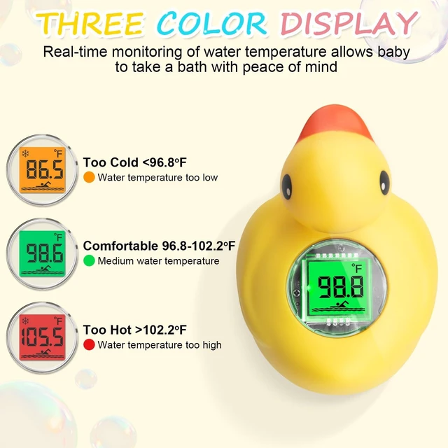 Alt view image 2 of 7 - Bathtub Thermometer Floating Water Thermometer | Bathtub Thermometer Floating Water Thermometer, Outdoor & Indoor Swimming Pools, Spas, Hot Tubs