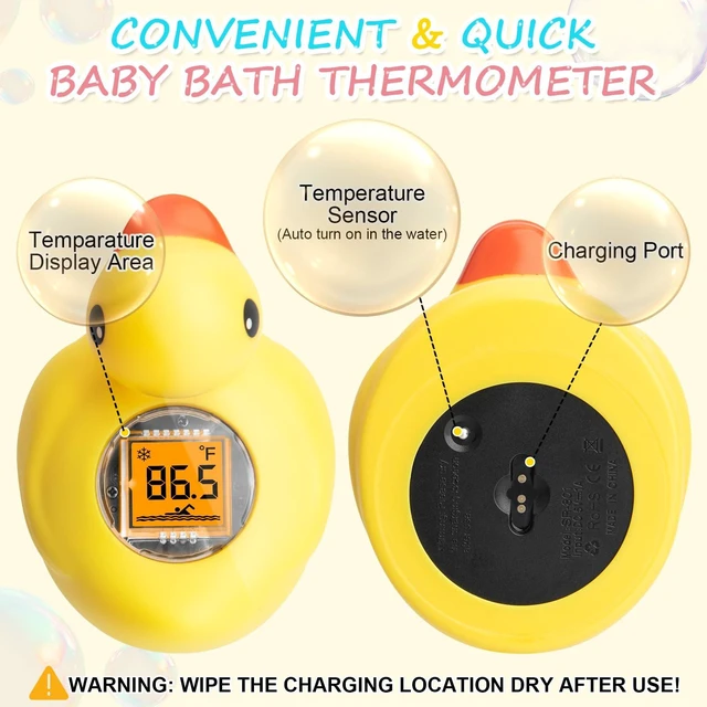Alt view image 7 of 7 - Bathtub Thermometer Floating Water Thermometer | Bathtub Thermometer Floating Water Thermometer, Outdoor & Indoor Swimming Pools, Spas, Hot Tubs