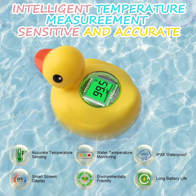 Alt view image 3 of 7 - Bathtub Thermometer Floating Water Thermometer | Bathtub Thermometer Floating Water Thermometer, Outdoor & Indoor Swimming Pools, Spas, Hot Tubs