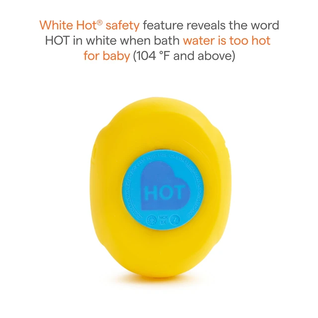 Alt view image 3 of 7 - White Hot® Safety Bath Ducky Toy, Yellow