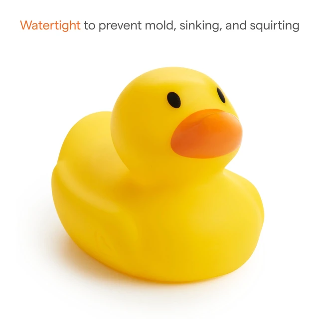 Alt view image 4 of 7 - White Hot® Safety Bath Ducky Toy, Yellow