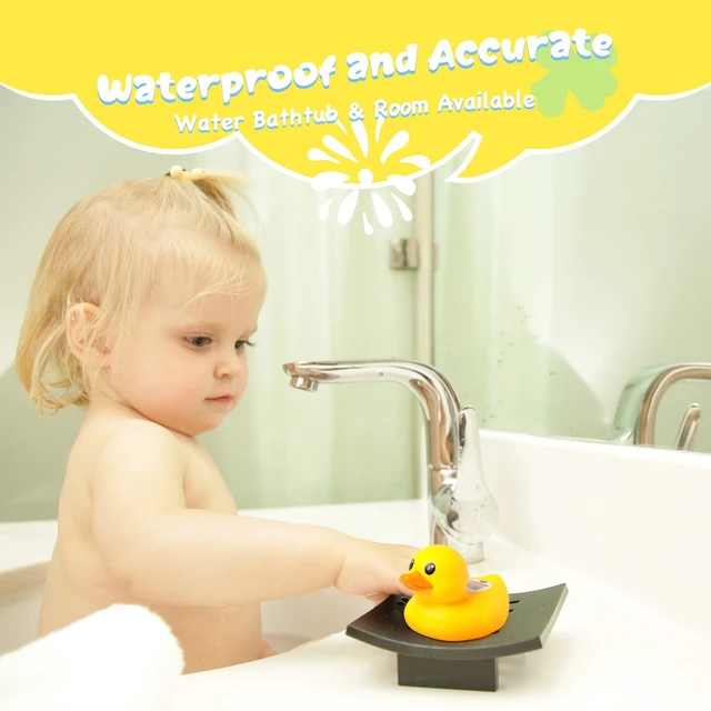 Alt view image 4 of 7 - Baby Bath Thermometer Pregnancy and Newborn Classical Duck Baby Water Thermometer for Bathtub,Temp Alert Bath Temperature Toy