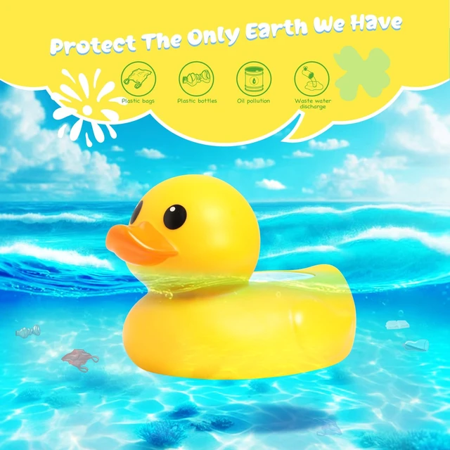 Alt view image 7 of 7 - Baby Bath Thermometer Pregnancy and Newborn Classical Duck Baby Water Thermometer for Bathtub,Temp Alert Bath Temperature Toy