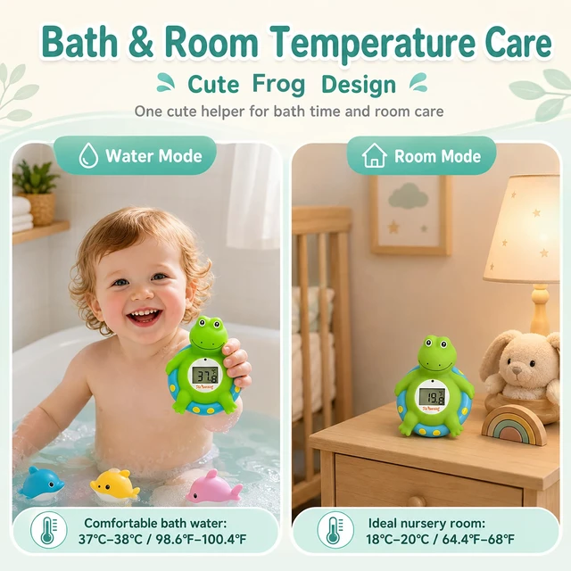Alt view image 5 of 7 - Baby Bath Thermometer Baby Safety Water Thermometer for Kids | ±1 Accuracy; Long Battery Life; BPA-Free; Rapid Response