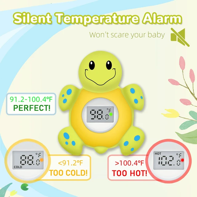 Alt view image 4 of 6 - Baby Bath Thermometer Floating Toy, Baby Safety Tub Temperature Water Thermometer, Bathing Toy for Swimming Pool - Kid Toddler Baby Essentials for Newborn, Baby Shower Gifts for Mom (Turtle)