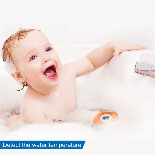 Alt view image 2 of 7 - Baby Bath Thermometer Floating Toy Bath Tub Thermometers, Flower