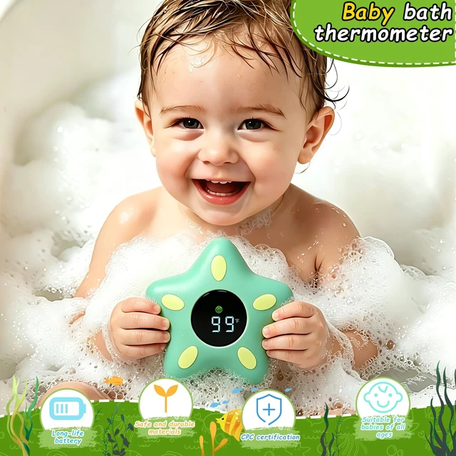Alt view image 5 of 7 - Baby Bath Thermometer, Digital Water Temperature Thermometer Baby Safety - Instant Results, for 32-140 °Fahrenheit/0-60 ° Celsius Temperature Measure, Baby Bath Essentials