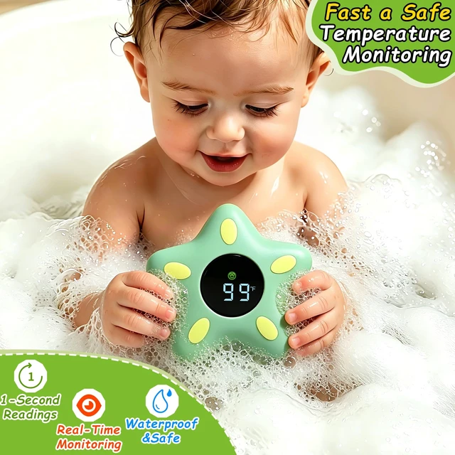 Alt view image 4 of 7 - Baby Bath Thermometer, Digital Water Temperature Thermometer Baby Safety - Instant Results, for 32-140 °Fahrenheit/0-60 ° Celsius Temperature Measure, Baby Bath Essentials