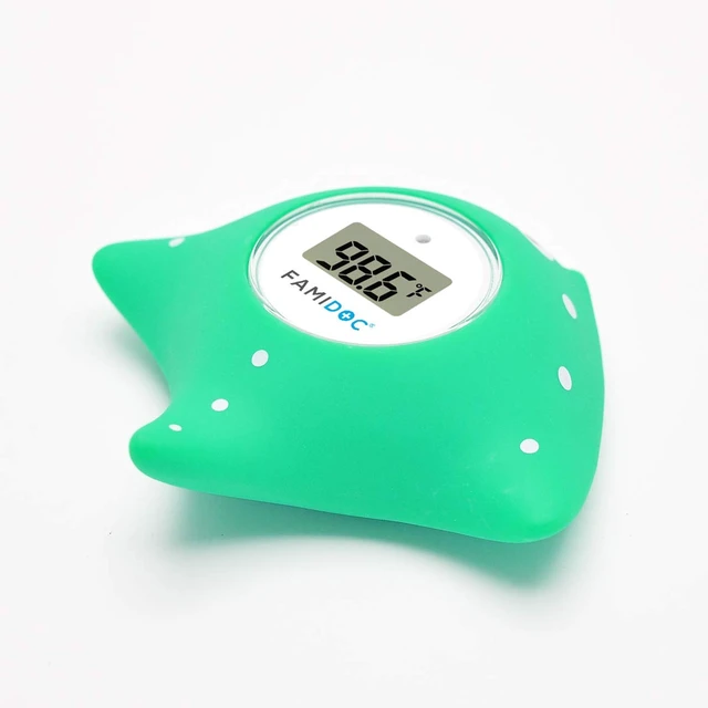Alt view image 3 of 7 - Baby Bath and Room Thermometer FDTH-V0-22 New Upgraded Sensor Technology for Baby Health Bath Tub Thermometer Floating Toy (Blue)