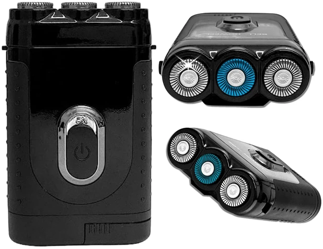 Main image of Mens Rotary Shaver for Bell Howell, Rechargeable Waterproof Electric Razor | Cordless USB Charging Beard Trimmer, Portable Mini Shaver for Face, Body Hair and Balls, Easy to Use, Safe for Shower