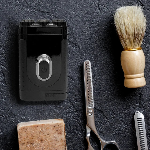 Alt view image 5 of 7 - Mens Rotary Shaver for Bell Howell, Rechargeable Waterproof Electric Razor | Cordless USB Charging Beard Trimmer, Portable Mini Shaver for Face, Body Hair and Balls, Easy to Use, Safe for Shower