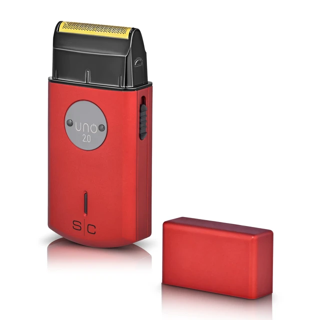 Alt view image 4 of 7 - Uno Cordless Single Foil Shaver, Mini Travel Size, Portable | Gold Titanium Premium Head, Turbocharged Motor, Echo Cutter, Forged Cutter