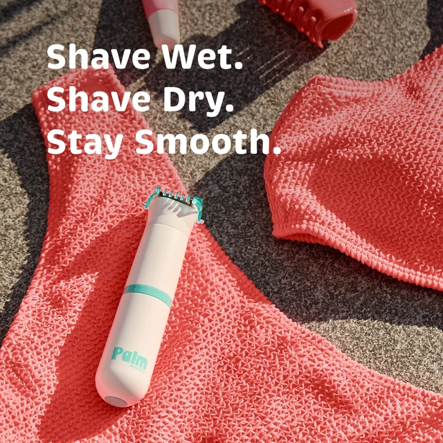 Alt view image 5 of 7 - Bikini Trimmer for Women, Dual Blade, Waterproof, Wet/Dry | Bikini grooming, hair trimmer women, bikini line, sensitive areas, rounded tips, trimming guide, mini electric shaver