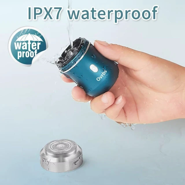 Alt view image 4 of 5 - Electric Shaver,Aluminum Alloy Body,3D Floating Shaver Head,Type-C Charging,use for 45 Days,IPX7 Waterproof =