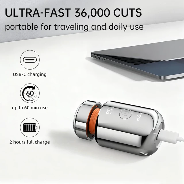 Alt view image 4 of 6 - Mini Electric Shaver, Portable Electric Razor for Men & Women, USB-C Rechargeable Waterproof Travel Shaver, Cordless Pocket-Size Razor for Face & Body, Compact Shaver for Home & Business Trips