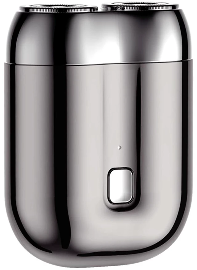 Main image of New Model Mini Dual-Head Electric Shaver, Upgrade Pocket Shaver, Washable Double Head Razor, USB Electric Mini Portable Razor, Rechargeable Waterproof Compact Electric Shaver(Four Color) (Gray)