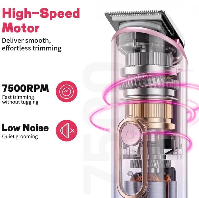 Alt view image 4 of 7 - Pubic Hair Trimmer Women, Pain-Free Waterproof Bikini Trimmer for Women | Women's Body Hair Trimmer for Arms, Armpits, Legs, and Bikini Lines, Safe Chamfered Blades, Easy to Clean, Ideal Gift