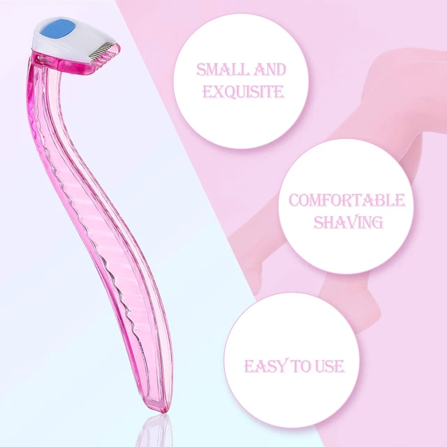 Alt view image 3 of 7 - 12 Pcs Women Disposable Bikini Razors, Multicolor | Precise Bikini Line Trimmer, T Type Shaver, Disposable Clean Use, Protective Cap Design, Portable Size, Easy Grip Handle