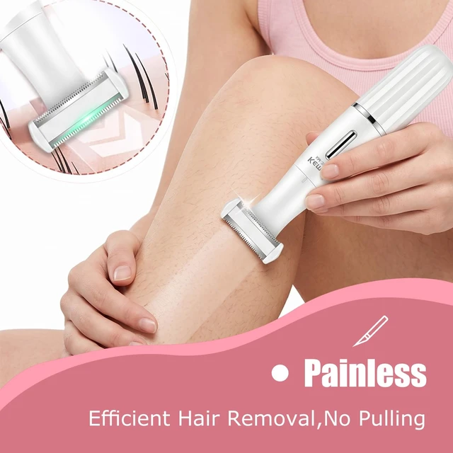 Alt view image 4 of 7 - 3523 6 in 1 Bikini Trimmer for Women IPX4 Waterproof Razors for Women | Foil Shaver Hair Trimmer Epilator for Face, Bikini Line Area, Body, Leg, Underarm, Nose, Ear, Eyebrow, Sideburn
