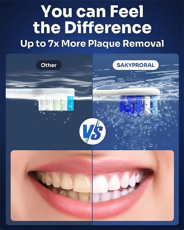 Alt view image 3 of 7 - G5S Smart Electric Toothbrush Adults & Kids | 17 Dental Pros Tested · 150-Day Battery · See Missed Spots in Real Time · Built for Self-Care