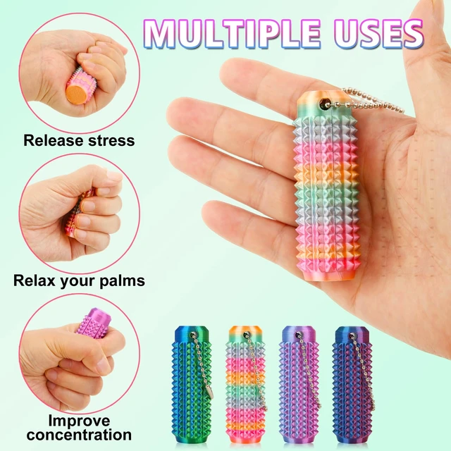 Alt view image 6 of 7 - 4 Pack Little Pain Ouchies Fidget, Pain Stim Fidget Toys for Adults