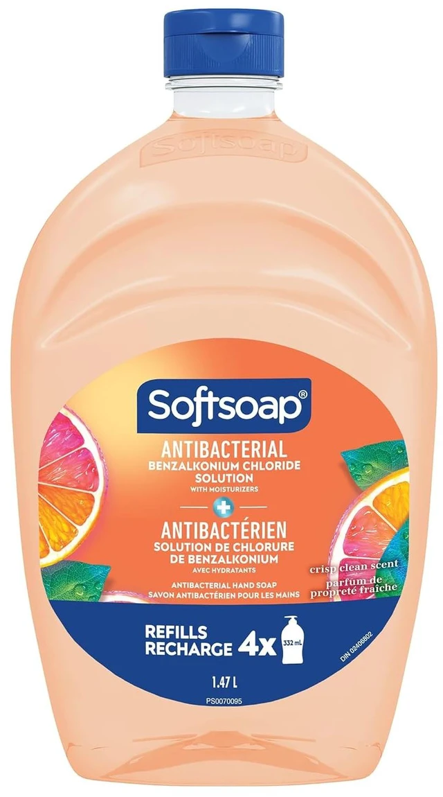 Main image of Softsoap Antibacterial Refill 50oz Crisp Clean Scent
