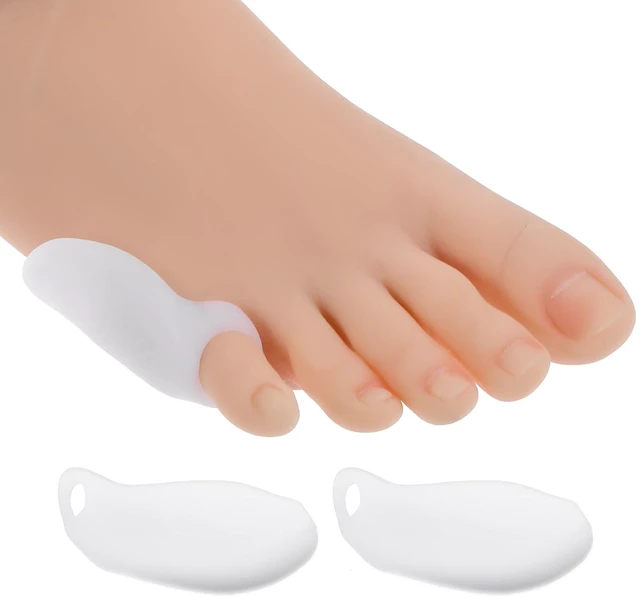 Main image of COMNICO Tailor's Bunion Shield Spacers, 8PCS Bunion Cushion Protector Tailor's Bunion Corrector Pads Soft Gel Bunionette Pads with Spacer Pinky Toe Protector Fast Foot Pain Relief for Men & Women