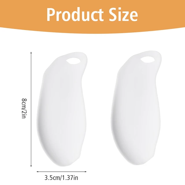 Alt view image 3 of 7 - COMNICO Tailor's Bunion Shield Spacers, 8PCS Bunion Cushion Protector Tailor's Bunion Corrector Pads Soft Gel Bunionette Pads with Spacer Pinky Toe Protector Fast Foot Pain Relief for Men & Women