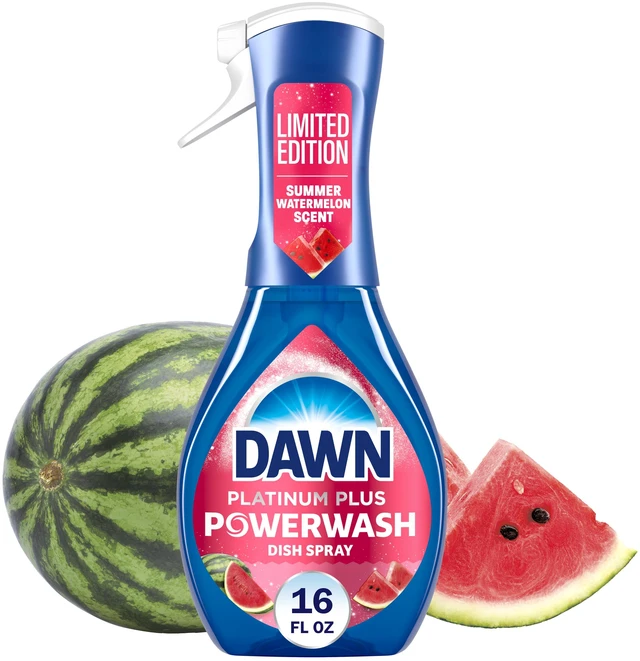 Alt view image 6 of 6 - Dawn Powerwash Spray, Dish Soap, Dishwashing Liquid, Summer Watermelon, 1 Starter Kit, 16 Fl Oz