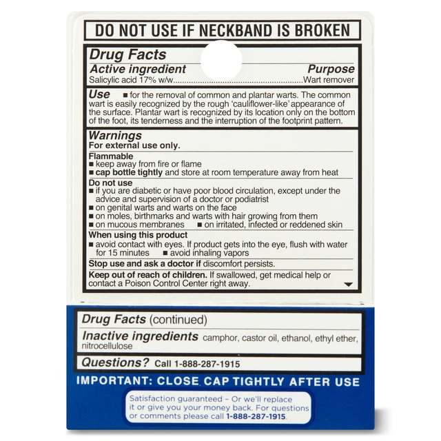 Alt view image 6 of 6 - Equate Maximum Strength Liquid Wart Remover, 0.31 fl oz