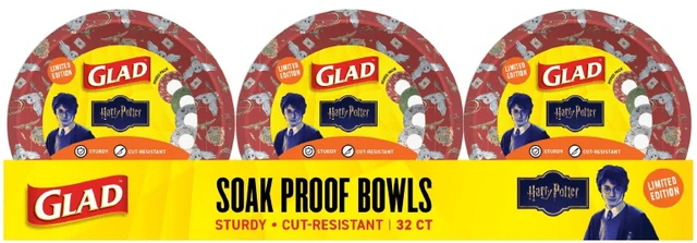 Alt view image 4 of 4 - Glad Harry Potter Halloween Paper Bowls Mixed Pack Images 12oz 32ct