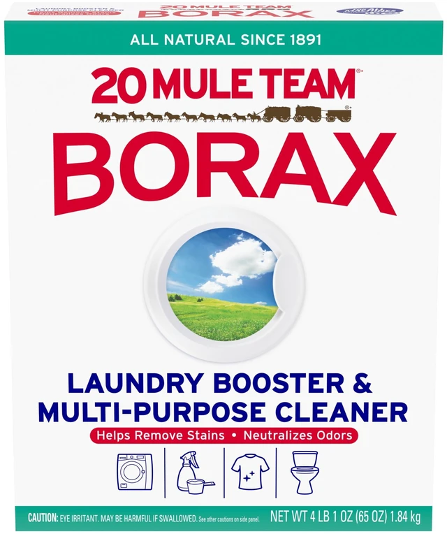Main image of 20 Mule Team All Natural Borax Laundry Detergent Booster & Multi-Purpose Household Cleaner, 65 Ounce