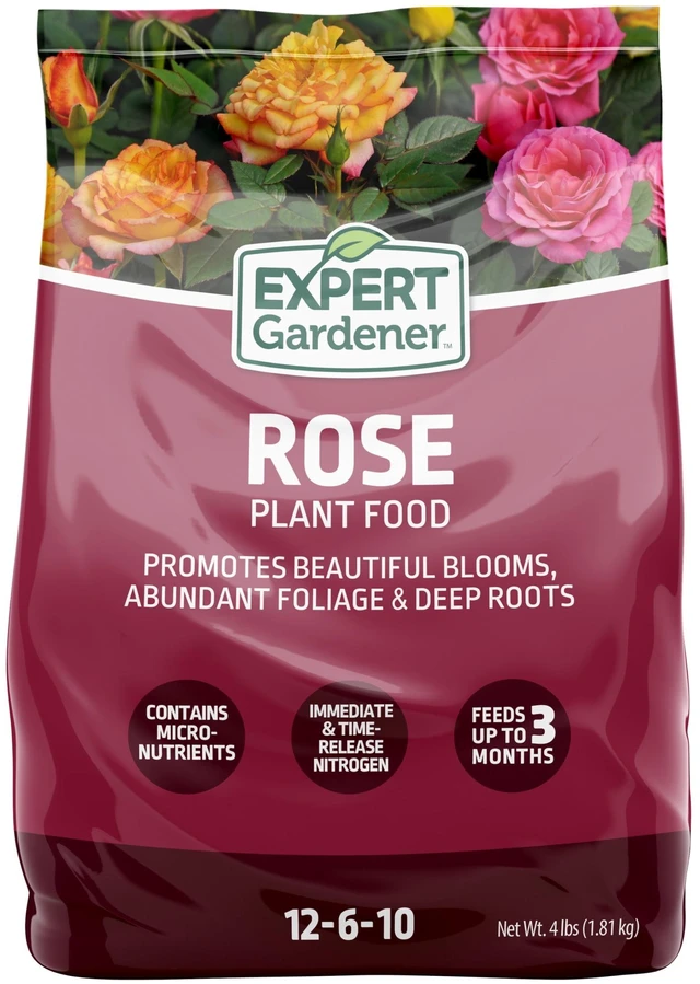 Main image of Expert Gardener Rose Plant Food Fertilizer 12-6-10, 4 lb.