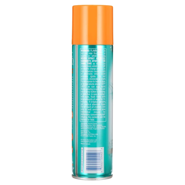 Alt view image 2 of 6 - Static Guard Anti-Static Spray, Fresh Linen Scent, 5.5 oz Spray Can