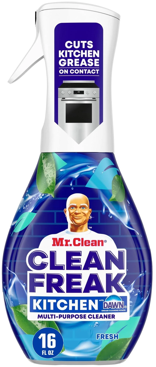 Main image of Mr. Clean Clean Freak Fresh Kitchen Multi Purpose Degreaser, 16 Fl oz, Household Cleaner