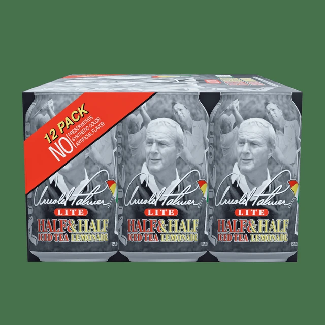 Alt view image 5 of 6 - AriZona Arnold Palmer Lite Half & Half Iced Tea Lemonade - 11.5 fl oz (pack of 12)