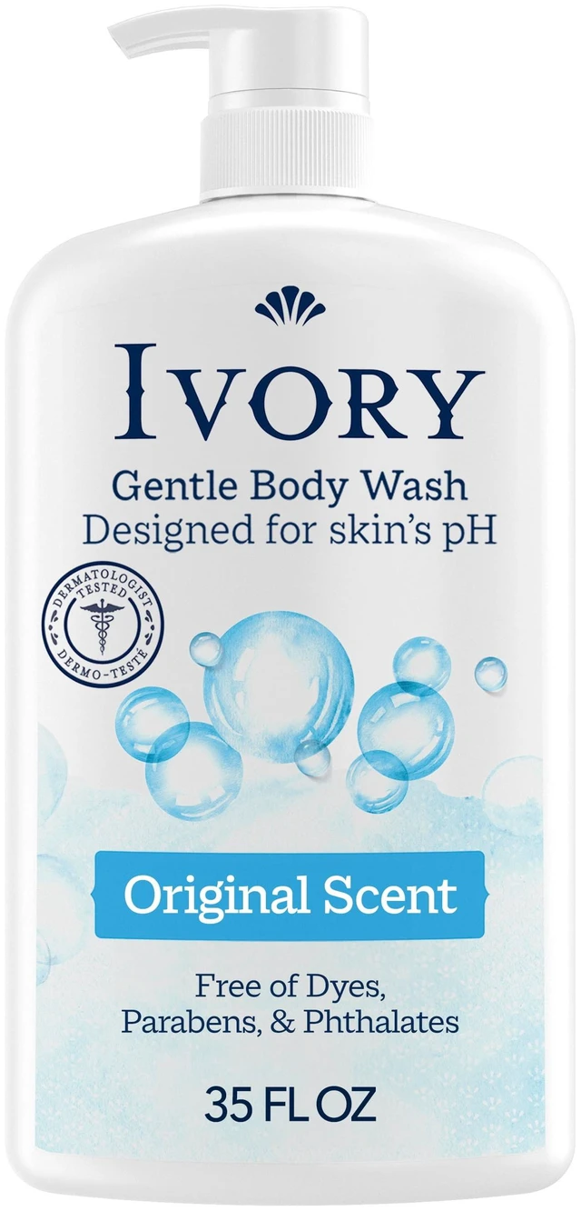 Main image of Ivory Body Wash, Mild and Gentle Original Scent, 35 fl oz