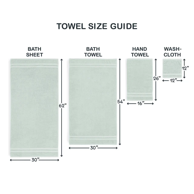 Alt view image 4 of 6 - Mainstays Performance Bath Towel, Quick Dry, Fade Resistant