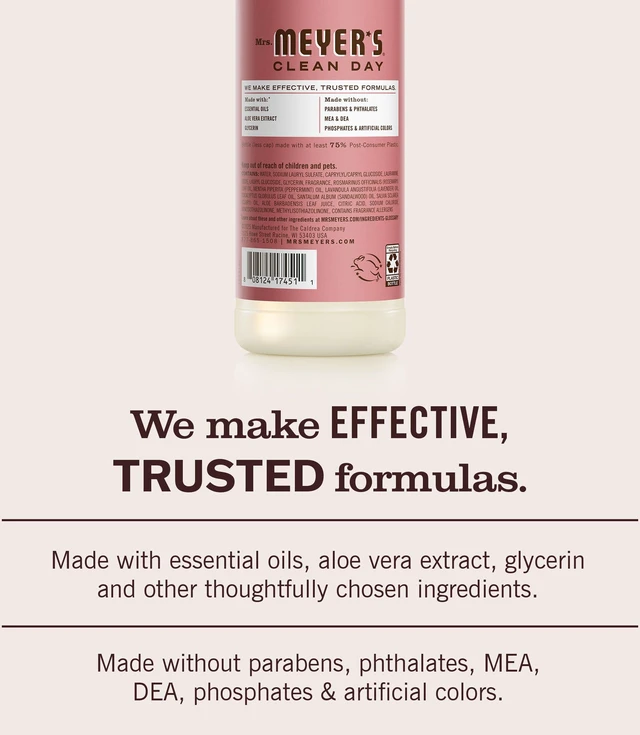 Alt view image 3 of 6 - Mrs. Meyer's Clean Day Liquid Dish Soap, Rosemary, 16 fl oz