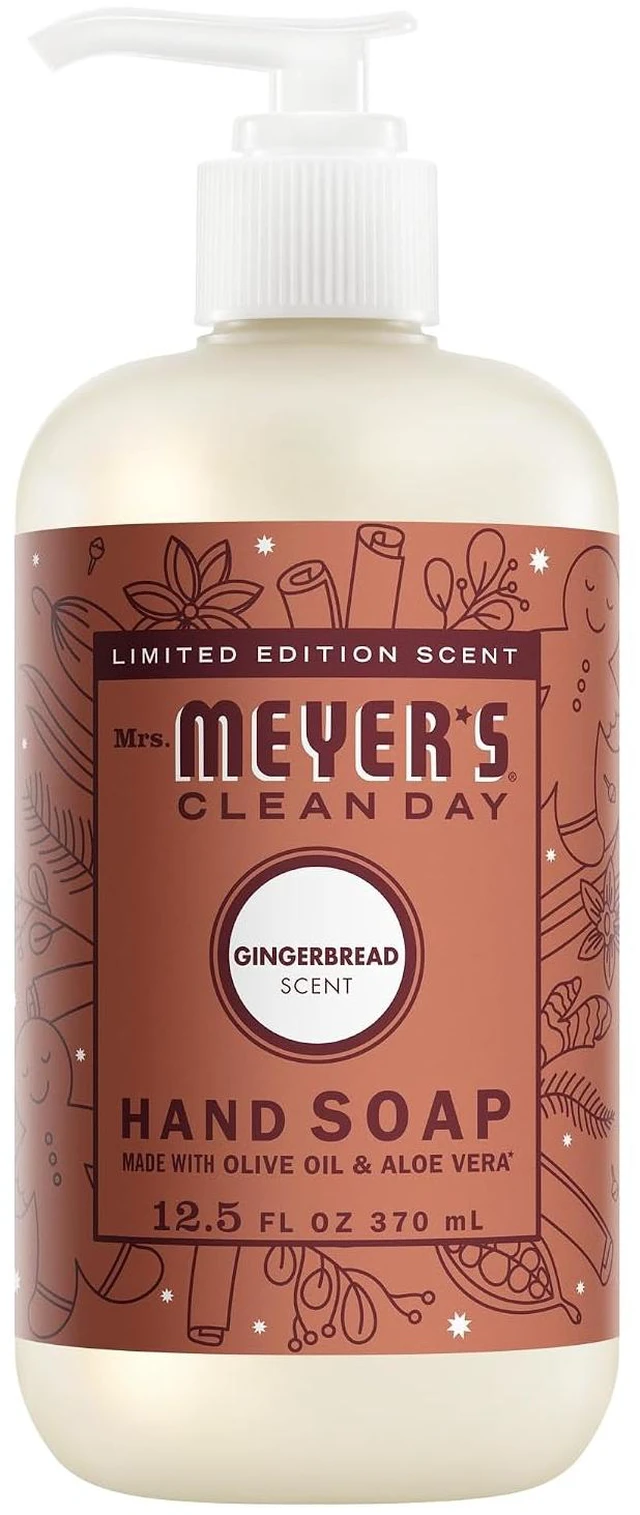 Main image of Mrs. Meyer's Clean Day Hand Soap 12.5 fl oz Gingerbread Scent
