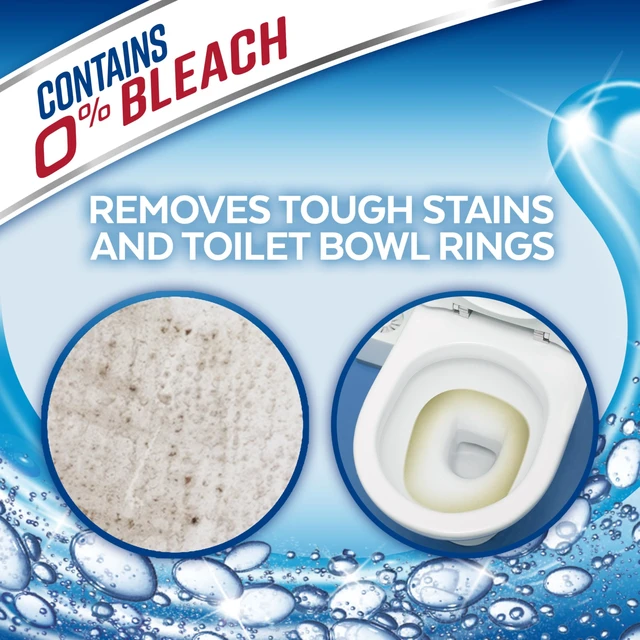 Alt view image 6 of 6 - Lysol Toilet Bowl Cleaner Clinging Gel OXI Action, 0% Bleach, 24 oz, 4 Pack