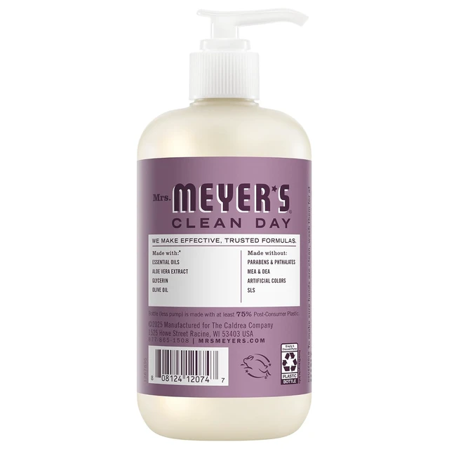 Alt view image 3 of 6 - Mrs. MEYER'S CLEAN DAY Hand Soap, Elderberry Scent, 12.5Fl Oz Bottle