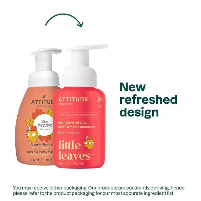 Alt view image 5 of 6 - ATTITUDE Foaming Hand Soap for Kids, EWG Verified, Mango, 10oz